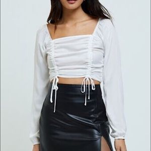 PacSun Lottie Moss Cinch Long Sleeve Top